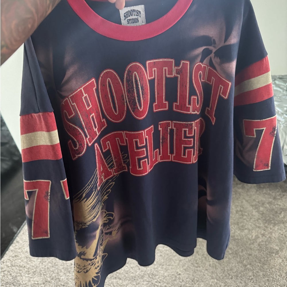 Kids Graphic Shirt - Red and Blue